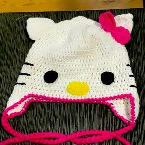 Hello Kitty toddler hat